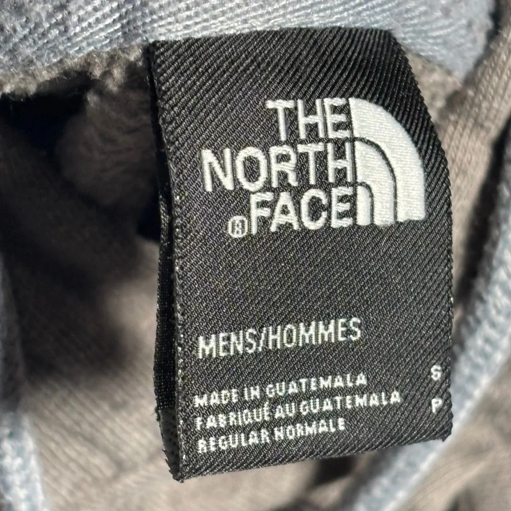 The North Face‎ Bear Graphic Hoodie Mens S Taupe Grey Pullover Sweatshirt A532A